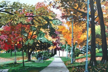 Kew Park in Fall