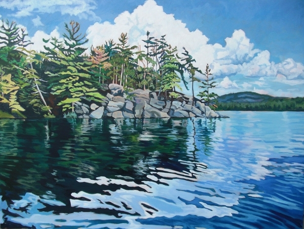 "Friendly Island in the Sun" , Algonquin Provincial Park