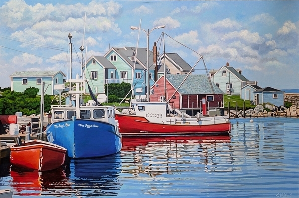 Miss Peggy's Cove, 24x36  resized