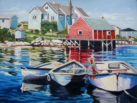 "Resting", Peggy's Cove.