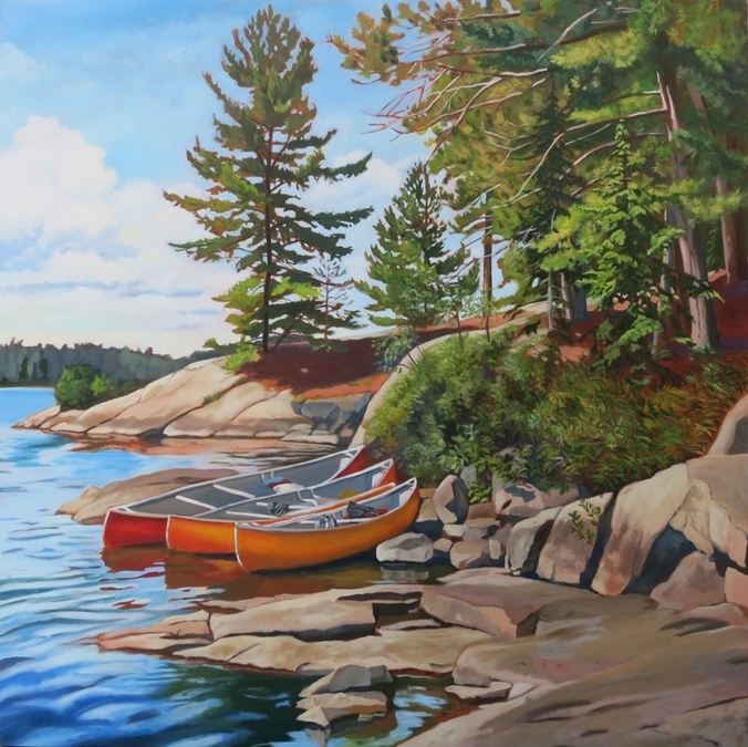 Three Canoes, Algonquin Park