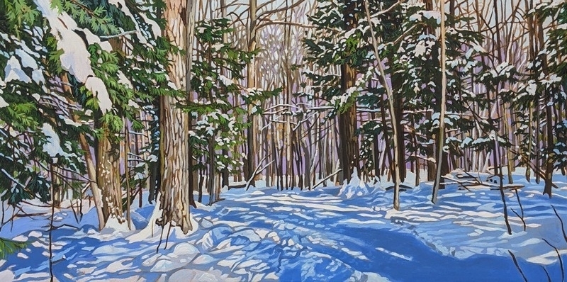 Winter's Embrace , Crawford Lake